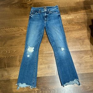 Mother The Insider Crop Step Chew size 24